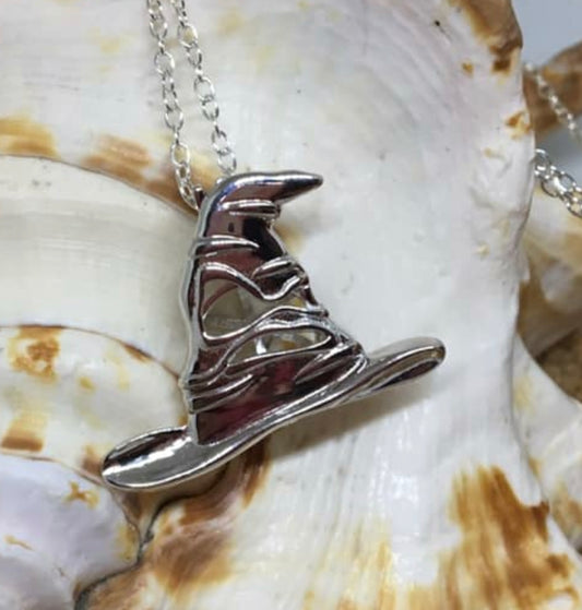 Sterling silver sorting hat