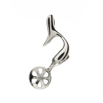 Sterling Silver Dolphin Pendant
