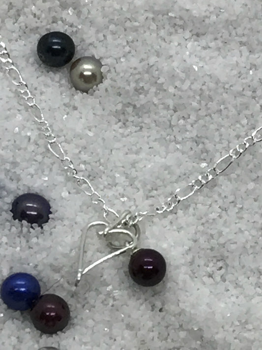 Silver Plated Heart Anklet