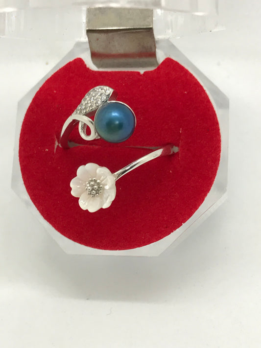 Pearls and Petals Ring