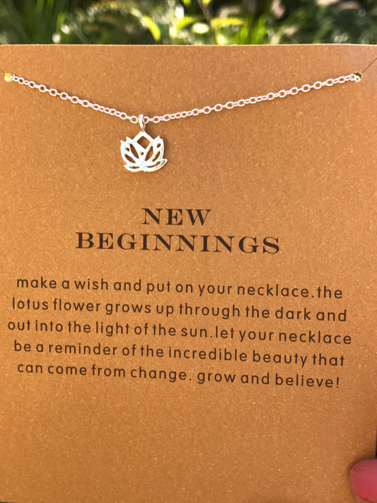 New beginnings