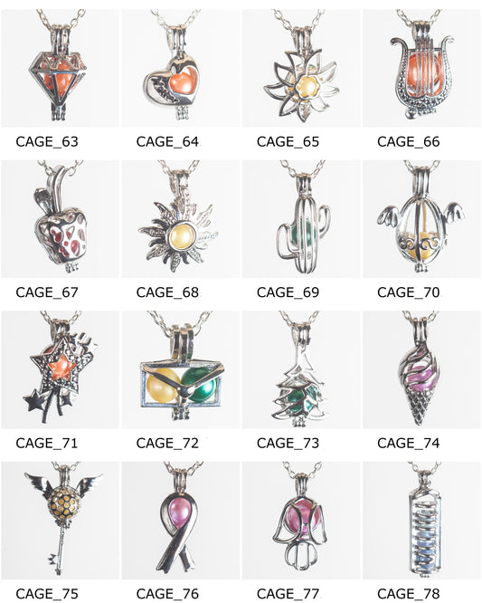 Silver Plated Cage Collection